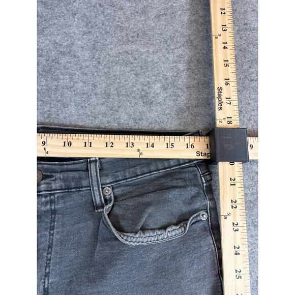 Levis Denim Jean Jorts Cargo Shorts Mens 32 Gray Carpenter Work Utility Baggy - Picture 5 of 8